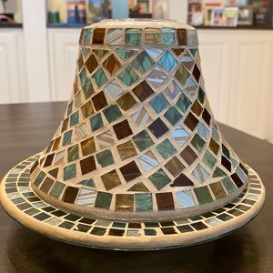 Yankee Candle Saucer and Topper Set